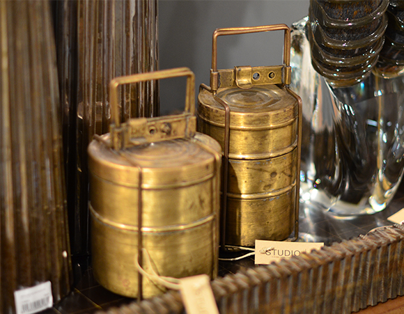 TIffin boxes- rare Studio A Home pieces; all for sale in the showroom only  https://www.studioa-home.com