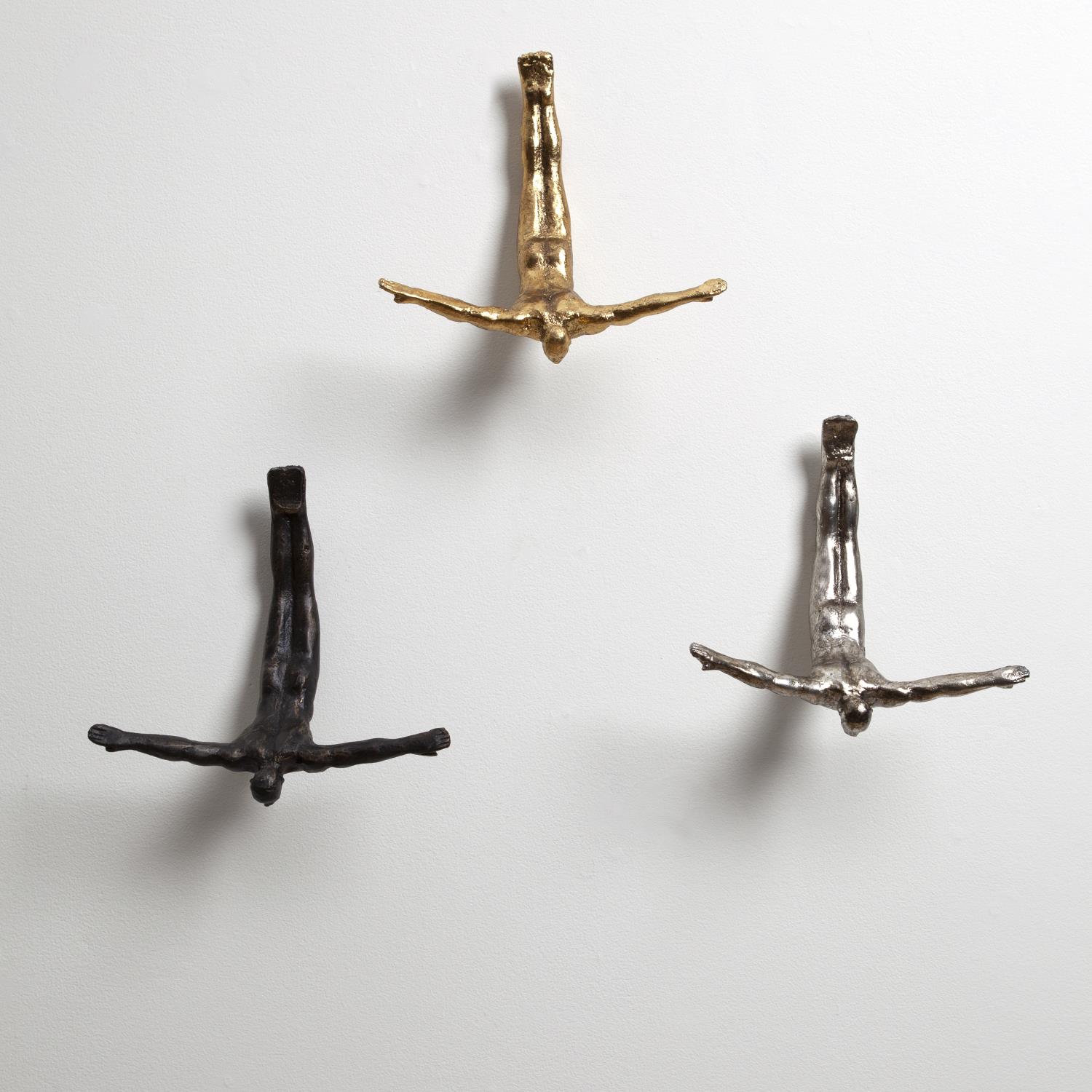 Diving man wall hook best sale